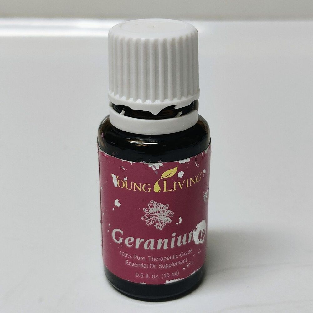 Young Living Essential Oil ~GERANIUM~15ml ~ Opened-75% Full